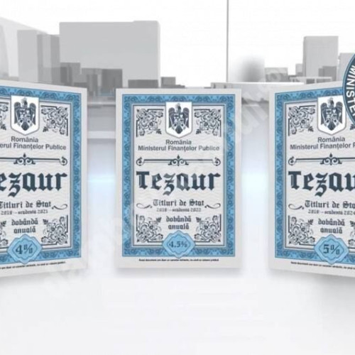 Titlurile de stat „Tezaur” cu dobânzi neimpozabile de până la 6,85% pe an, disponibile din martie 2024