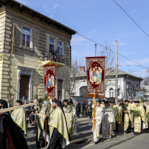 Măsuri speciale de trafic în București pentru Pelerinajul de Florii