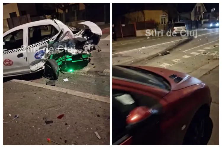 Accident grav pe strada Maramureșului din Cluj-Napoca