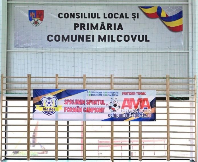 Competiție fotbalistică dedicată copiilor la Milcovul