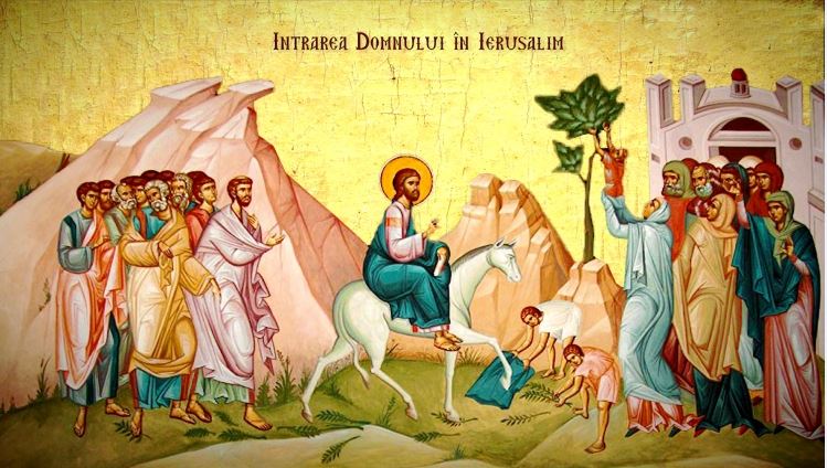 Intrarea Domnului în Ierusalim este sărbătorită pe 5 aprilie 2026