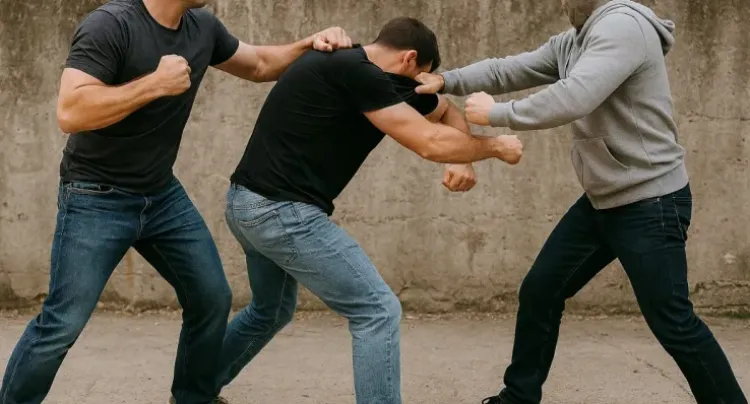 Doi bărbați au fost reținuți după un conflict violent în comuna Sic