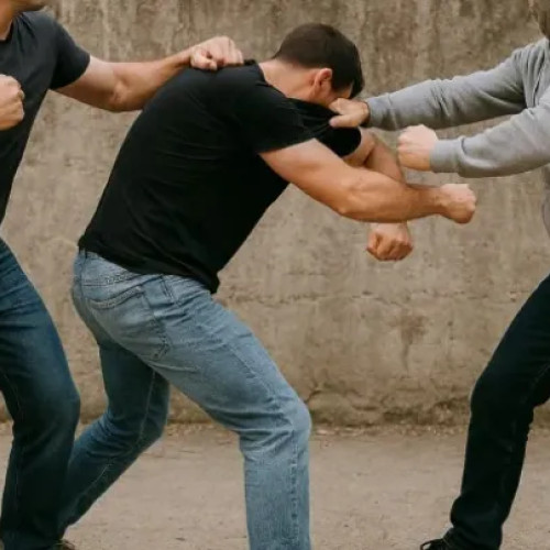 Doi bărbați au fost reținuți după un conflict violent în comuna Sic