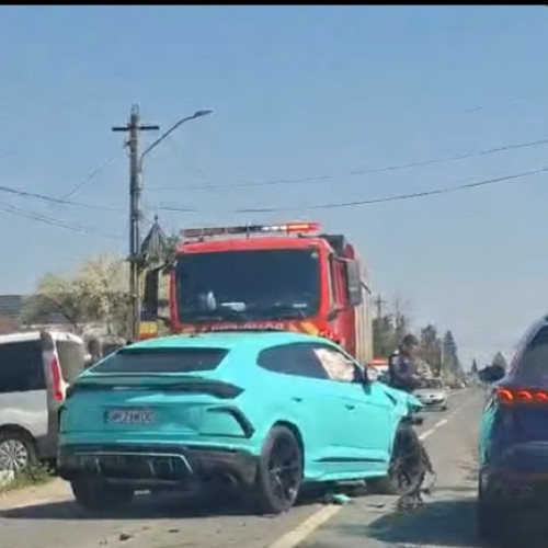 Coliziune pe drumul județean 711 din Dâmbovița