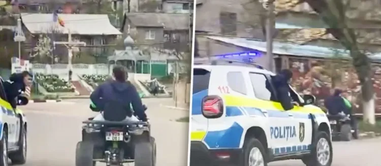 Tânăr din Cluj-Napoca reținut pentru conducerea unui ATV fără permis