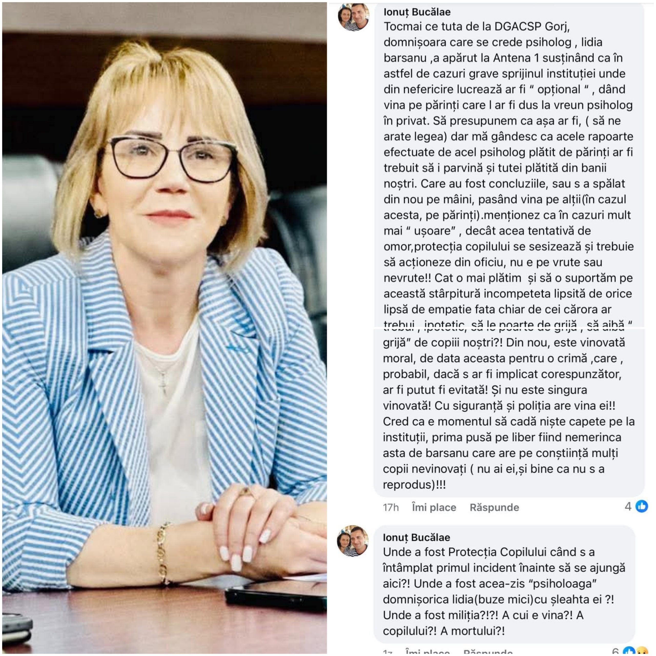Hărțuire online la Târgu Jiu: Psiholog acuză linșaj public