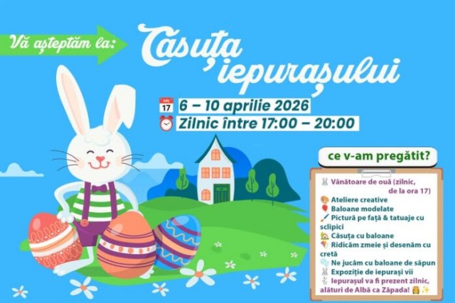 Se deschide Căsuța Iepurașului în Făgăraș cu activități captivante