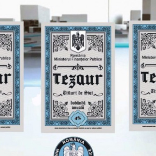 Ministerul Finanțelor lansează titluri de stat Tezaur cu dobânzi de până la 7,50%