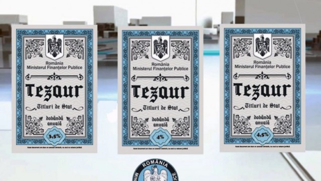 Ministerul Finanțelor lansează titluri de stat Tezaur cu dobânzi de până la 7,50%