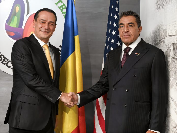 Daniel Băluță discută cu ambasadorul Zampolli despre investiții în București