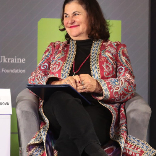 Ambasadoarea UE descoperă resturi de dronă rusească în pădurile din Kiev