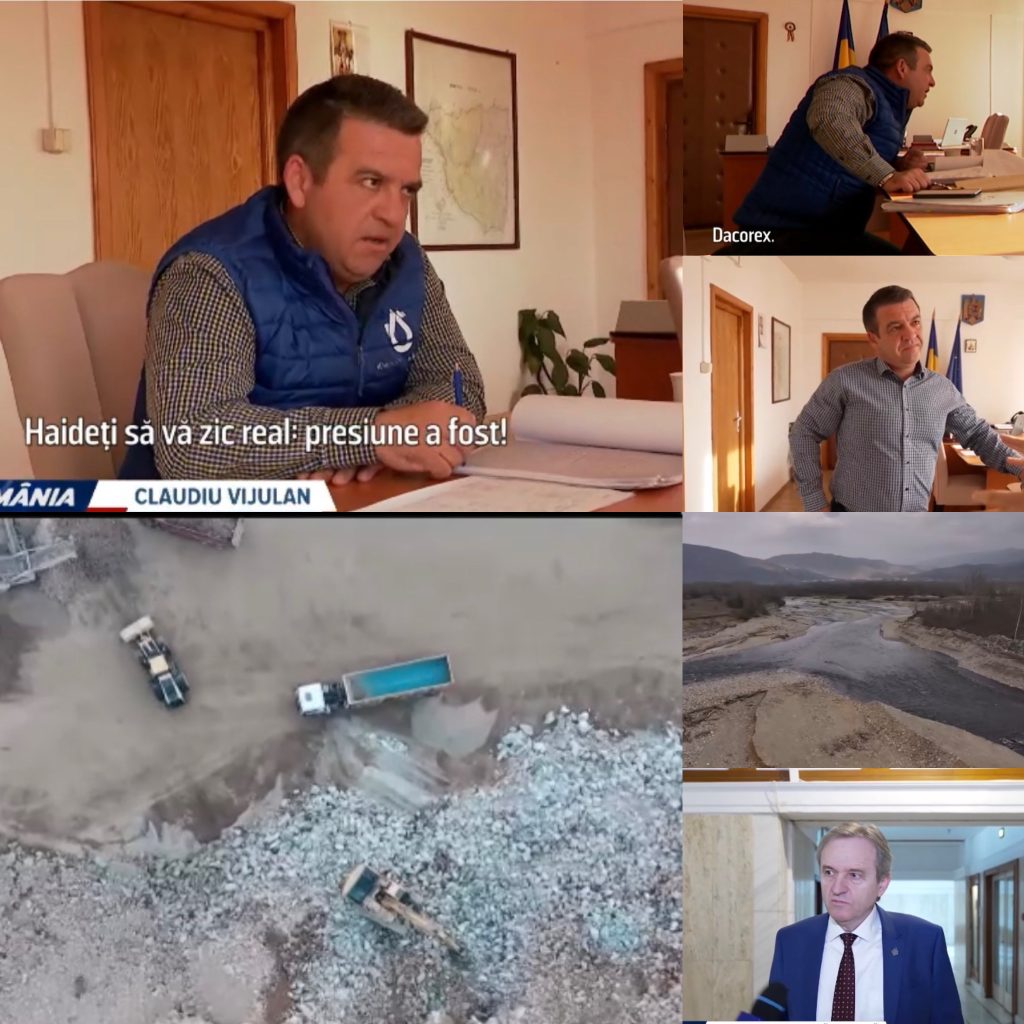 Corupție și ilegalități în exploatarea balastierelor din Gorj