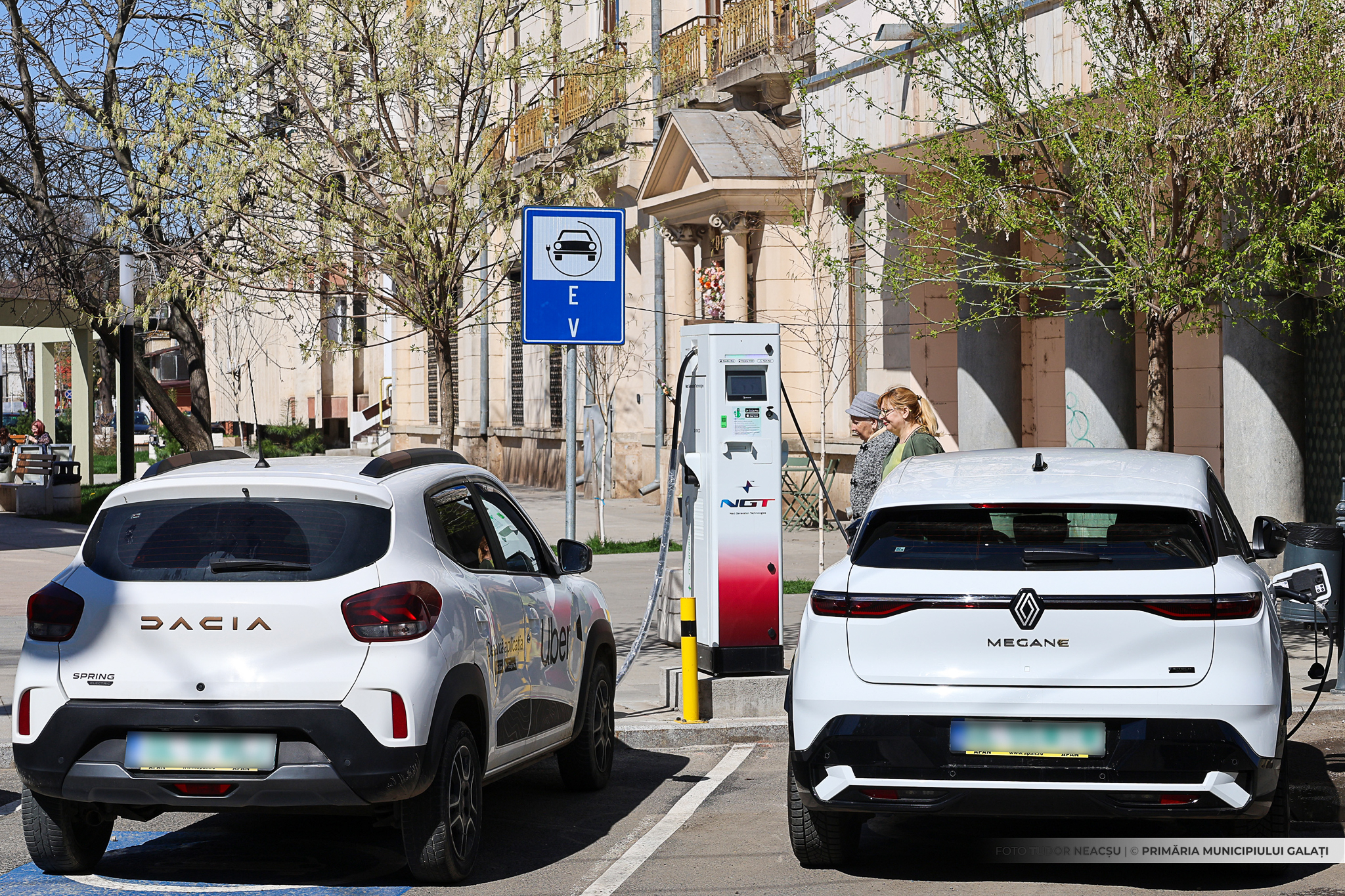 Galați instalează primele cinci stații de încărcare a mașinilor electrice dintr-un nou lot