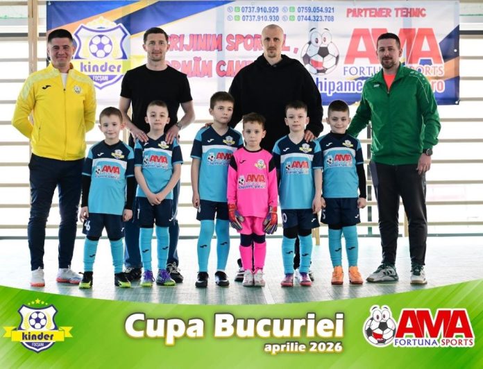 Competiție fotbalistică dedicată celor mici la Milcovul