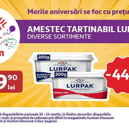 Festivalul Ofertelor Woww la Auchan: reduceri de până la 50% la sute de produse!