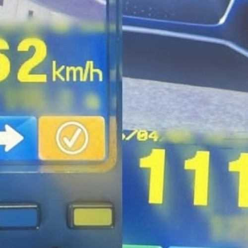Bărbat din Turda amendat de două ori în 4 minute pentru viteză excesivă