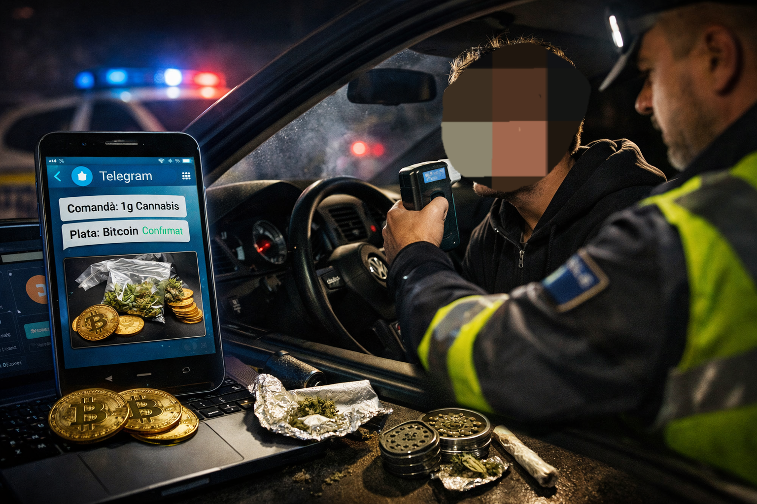 Un tânăr din Rovinari condamnat pentru conducerea sub influența drogurilor