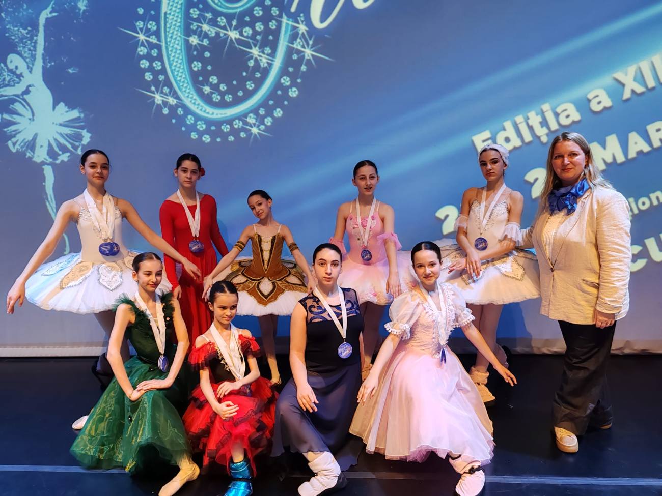 Elevii dâmbovițeni strălucesc la competiția națională de dans