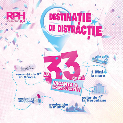 Radio Prahova sărbătorește 33 de ani de distracție continuă