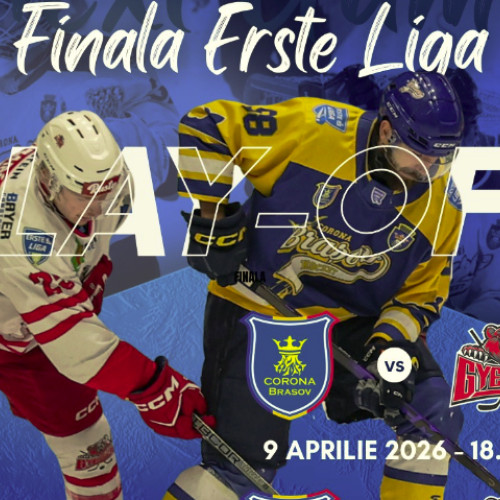 Hockey Klub Gheorgheni și Corona Brașov Wolves se califică în finala Erste Liga