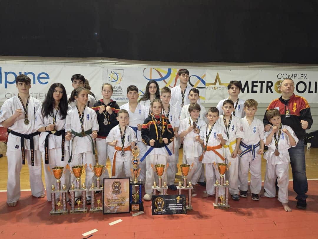Sportivii din Tulcea strălucesc la „The Lions Cup” din Giurgiu