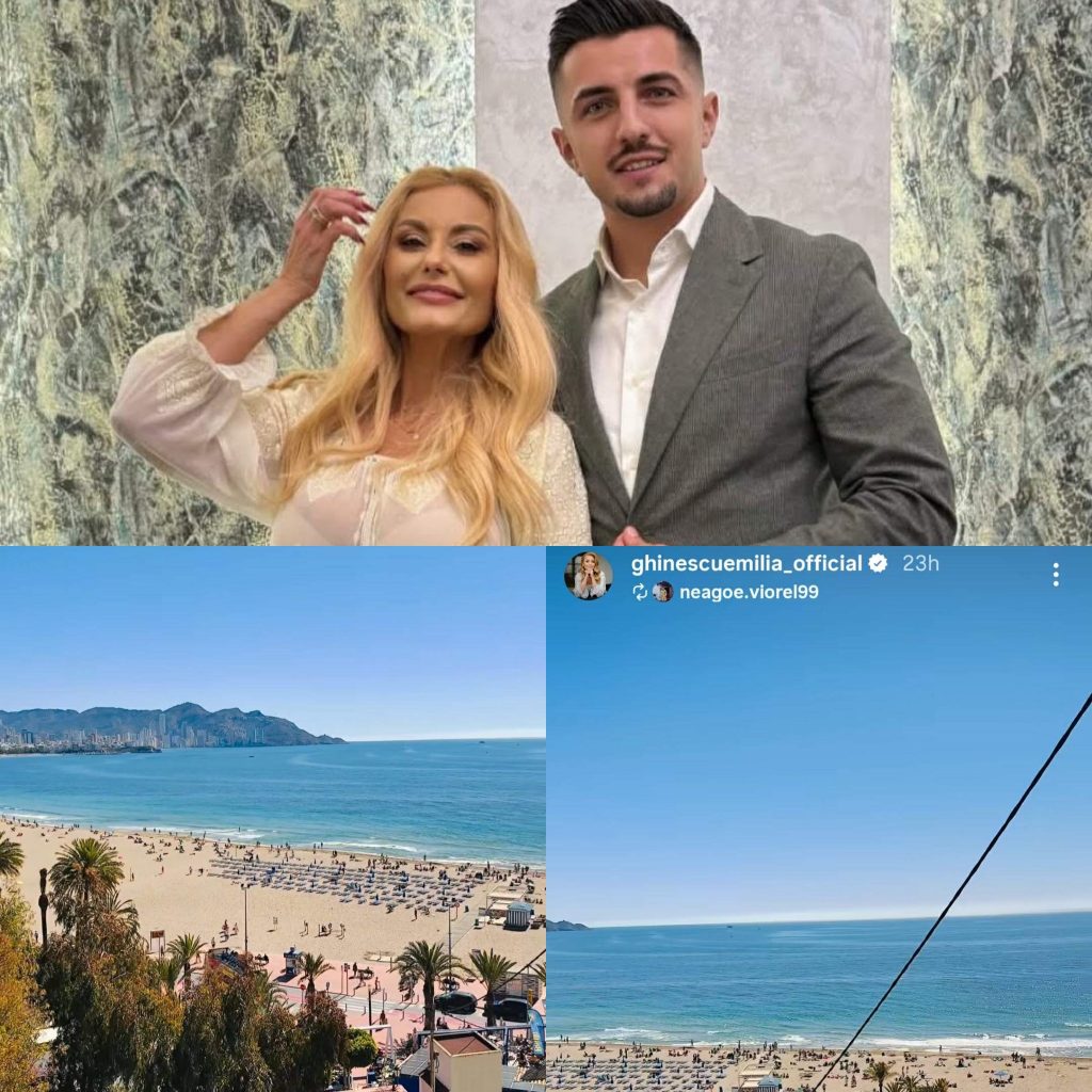 Emilia Ghinescu petrece o vacanță romantică în Benidorm, Spania