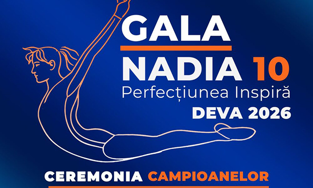 Gala „Nadia 10” comemorează 50 de ani de excelență în gimnastică