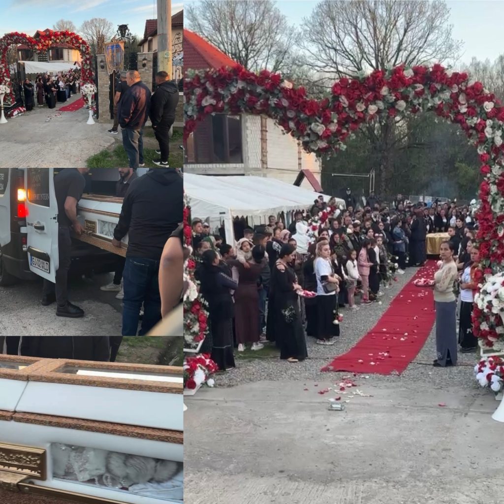 Tragedie în Târgu Jiu: O comunitate își ia rămas-bun de la o fetiță de 8 ani