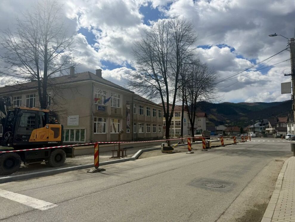 Transformări importante în centrul orașului, zona Liceului Teoretic