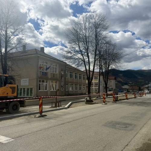 Transformări importante în centrul orașului, zona Liceului Teoretic