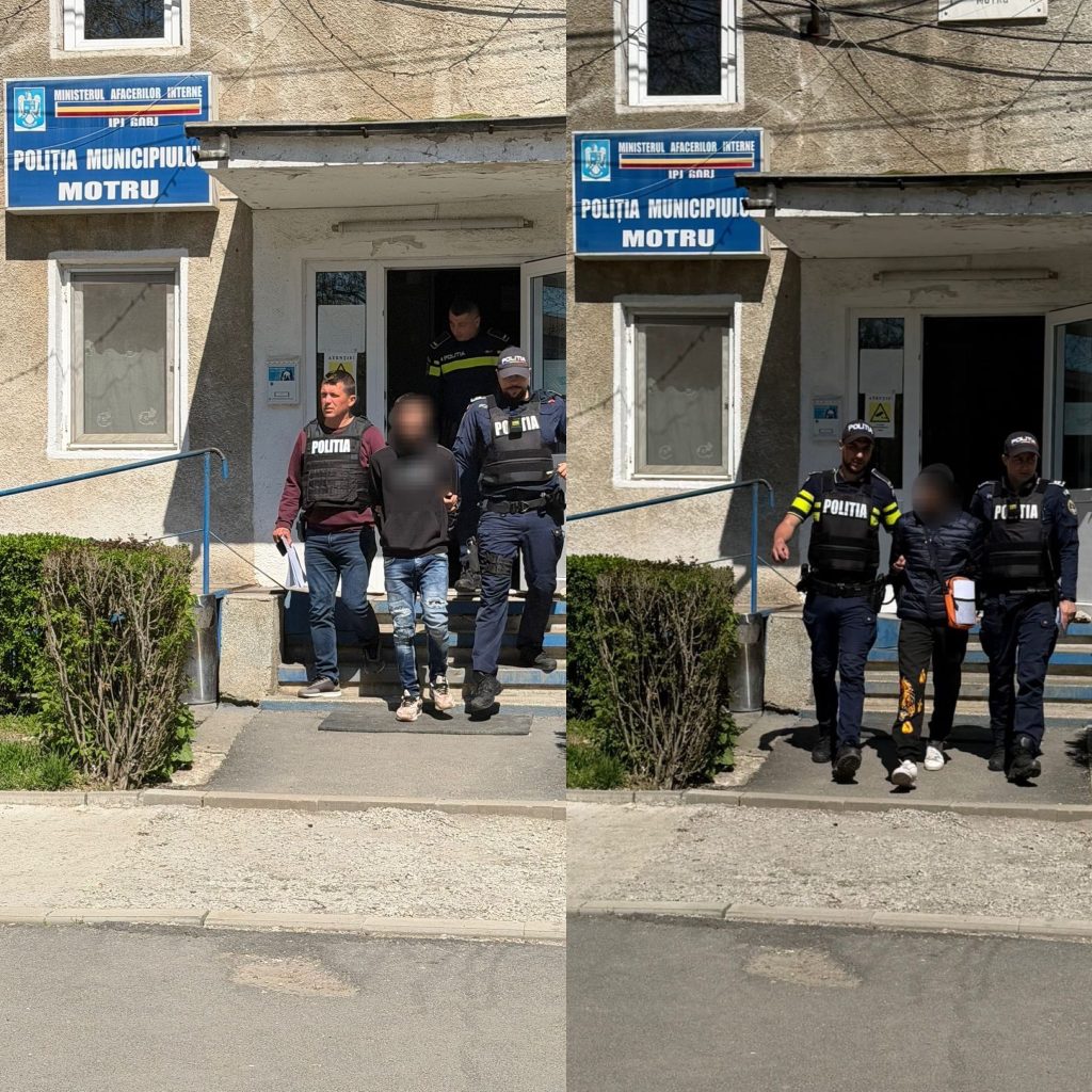 Doi bărbați din Motru reținuți după o spargere de proporții