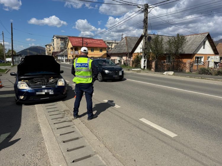 Poliția din Baia Sprie a desfășurat controale pentru siguranța rutieră