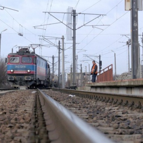 Circulația feroviară blochează trenurile între Augustin și Racoș