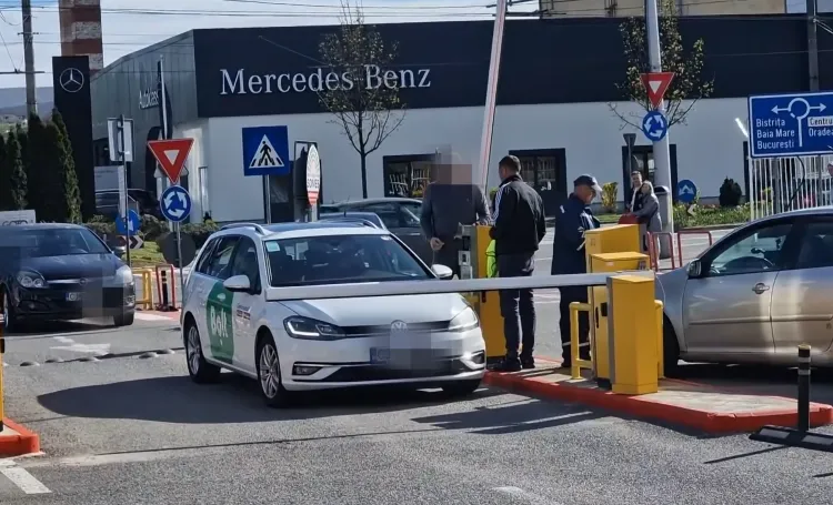 Conflict verbal la Aeroportul Cluj-Napoca, șoferul Bolt a rămas calm