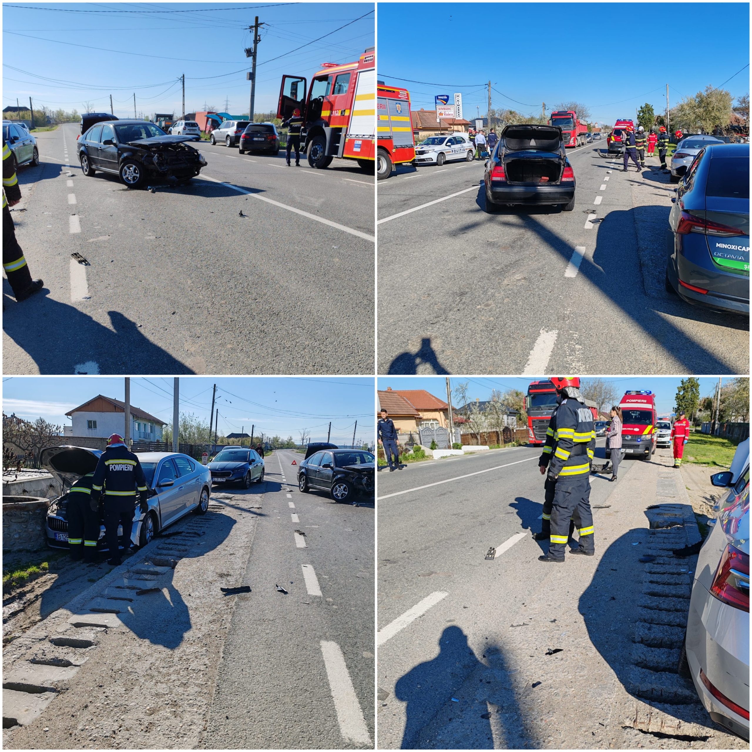 Accident rutier pe DN66 în județul Gorj afectează traficul