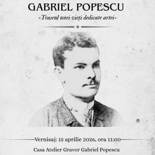 Expoziție dedicată lui Gabriel Popescu la Casa-Atelier din Gura Vulcanei