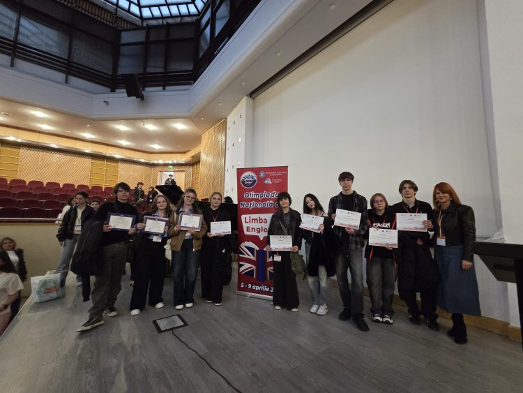Elevii din Maramureș strălucesc la Olimpiada Națională de Limba Engleză