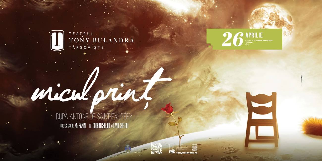 Teatrul Municipal „Tony Bulandra” aduce „Micul prinț” pe scenă