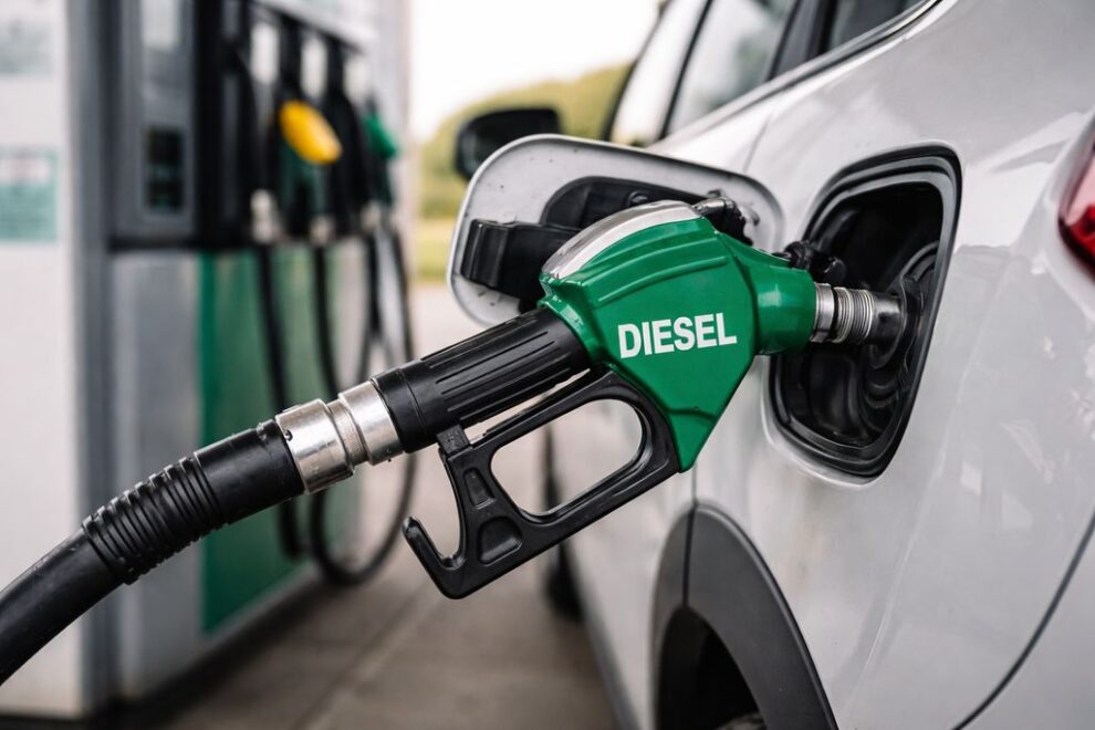 Prețul motorinei scade în România, cu Năsăudul pe primul loc