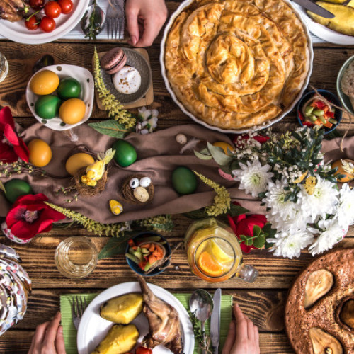 Strategii pentru mese sănătoase de Paște, conform nutriționiștilor