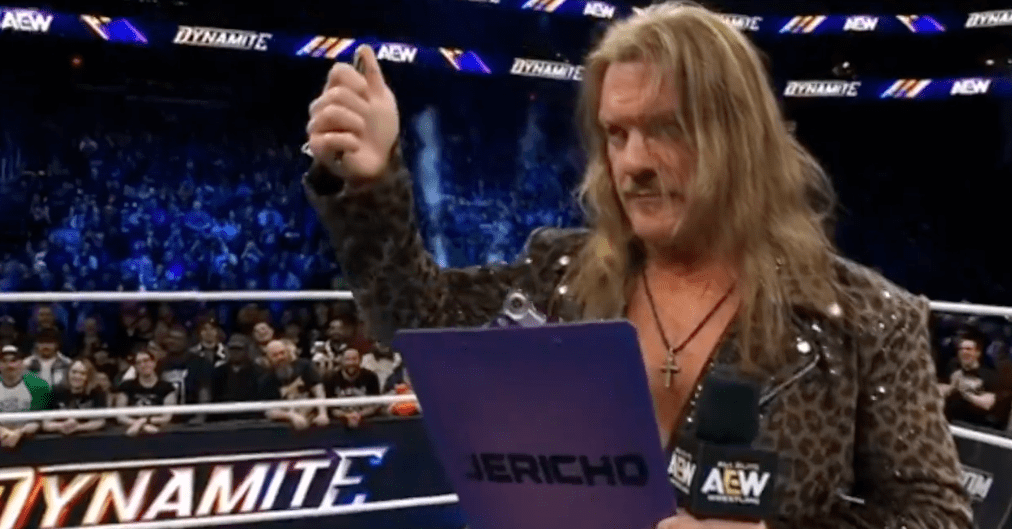 Chris Jericho brings The List to AEW, and guess who just made it? - Cageside Seats