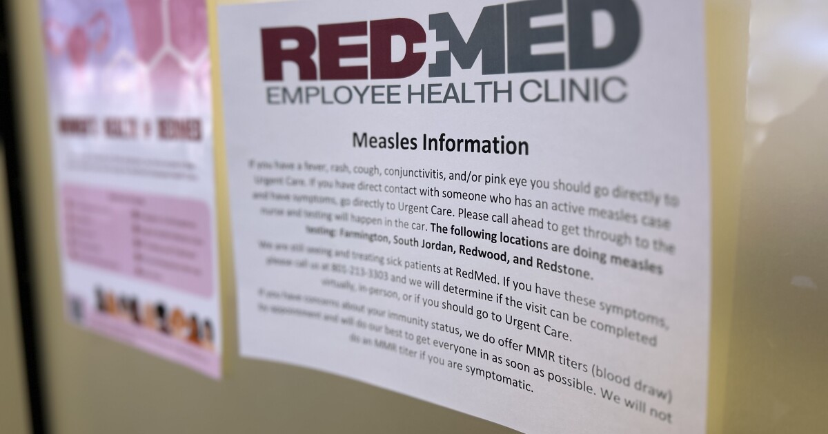 Measles outbreak spreads in Utah, hitting people without the vaccine - KUER