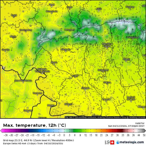 Prognoza meteo pentru Paște în Oltenia: vreme rece și închisă