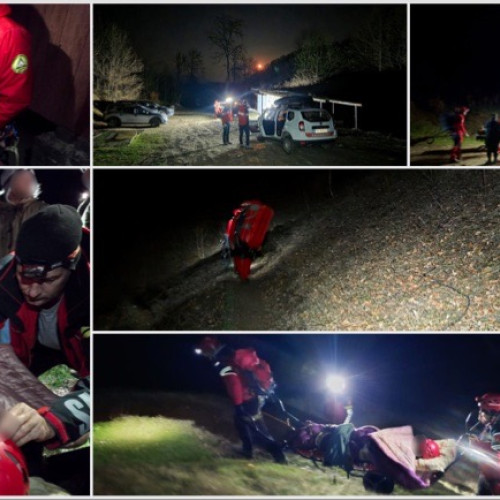 Salvamont Vâlcea interveniează pentru evacuarea unui călugăr de la Mânăstirea Pătrunsa