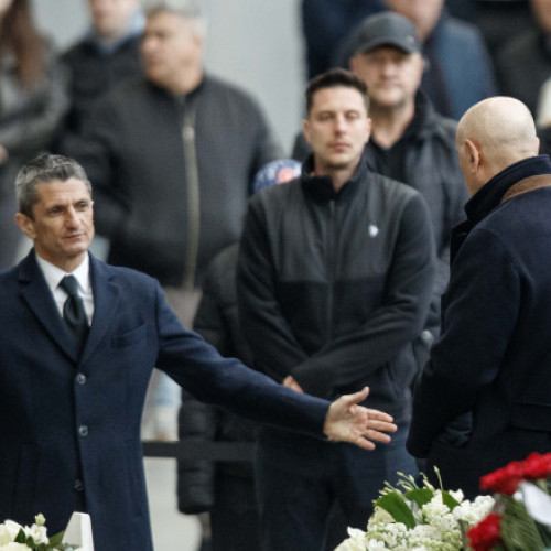 Răzvan Lucescu, discurs emoționant la înmormântarea tatălui său, Mircea Lucescu