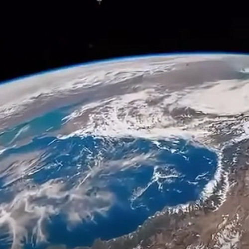 Imagini rare cu Marea Neagră surprinse din spațiu de capsula Orion