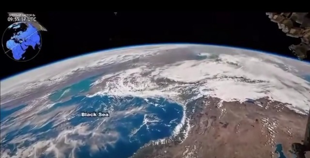 Imagini spectaculoase cu Marea Neagră din spațiu, surprinse de Orion