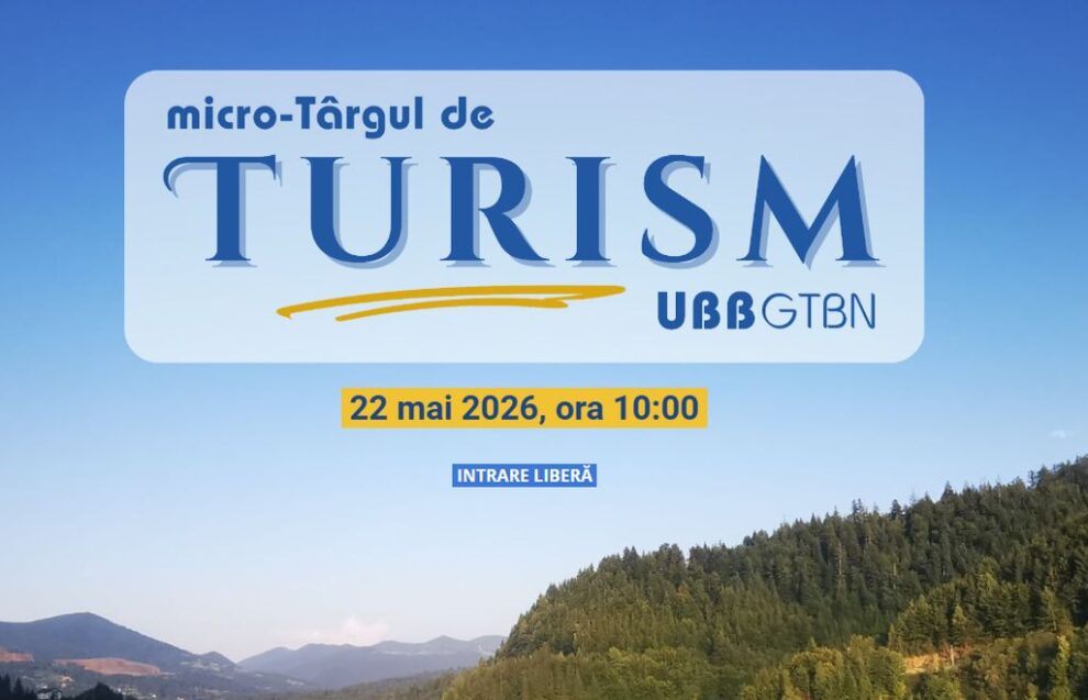 Studenții de la UBB Bistrița organizează Micro-Târgul de Turism pe 22 mai