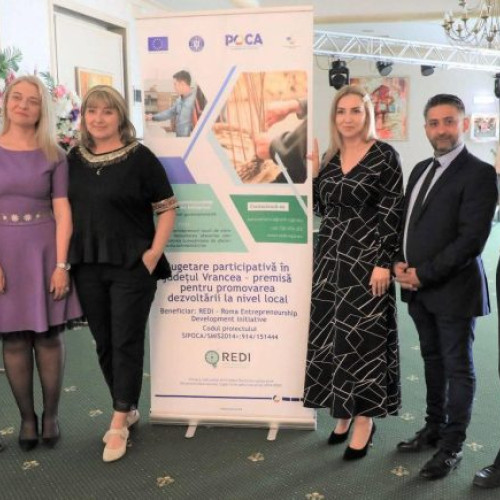 Vrâncenii îndemnați la implicare în dezvoltarea comunității | CJ Vrancea încheie Parteneriat pentru dezvoltare cu Asociația Roma EDP | Proiect de bugetare participativă