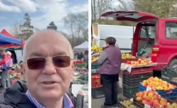 Primarul Emil Boc sprijină piața volantă înainte de Paște